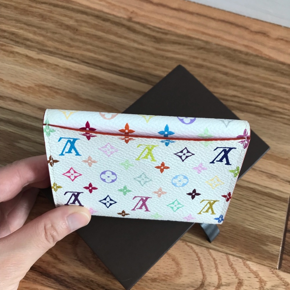 *SOLD*Louis Vuitton Multicolore Card holder - Picture 4 of 8